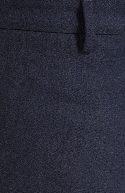 Хлопковые брюки LORO PIANA темно-синего цвета по цене 51800 руб., арт. FAG4236, фото 5 Хлопковые брюки LORO PIANA, арт. FAG4236, фото 5