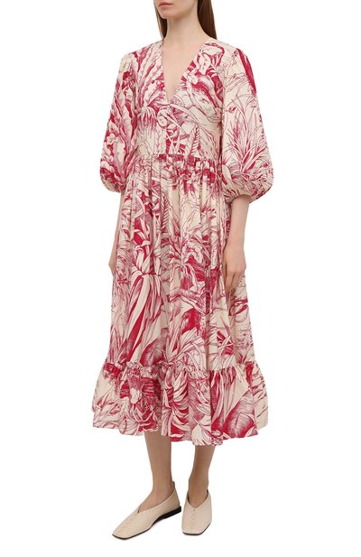 Платье REDVALENTINO красного цвета по цене 78550 руб., арт. VR0VAAU0/5SE, фото 3 Платье REDVALENTINO, арт. VR0VAAU0/5SE, фото 3