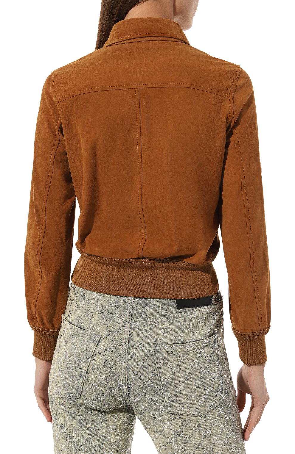 Замшевый бомбер SEVENTY VENEZIA, арт. PE0183/380070, фото 4