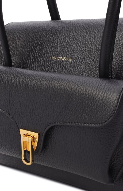 Сумка Double Beat medium Coccinelle E1 T8A 18 02 01 Чёрный  E1 T8A 18 02 01 Фото 3