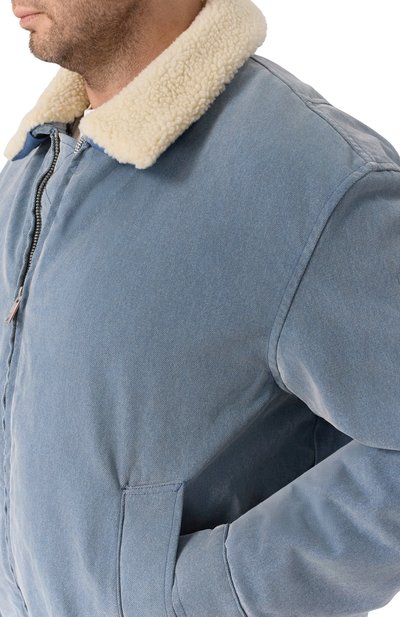 Джинсовый бомбер BOSS ORANGE, арт. 50548852, фото 5