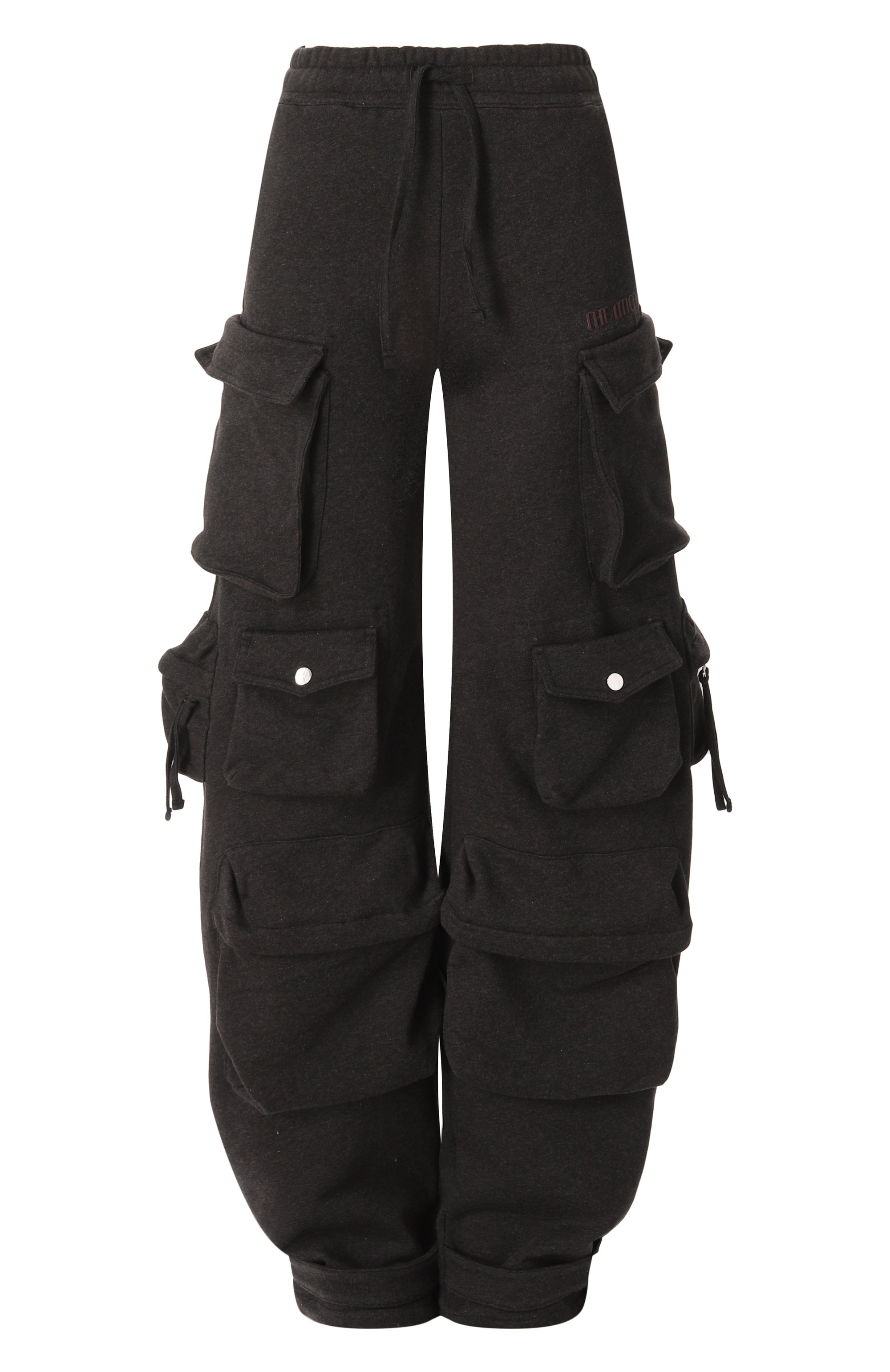 Хлопковые брюки-карго THE ATTICO, арт. 250WCP00260/JJF007AA, фото 1