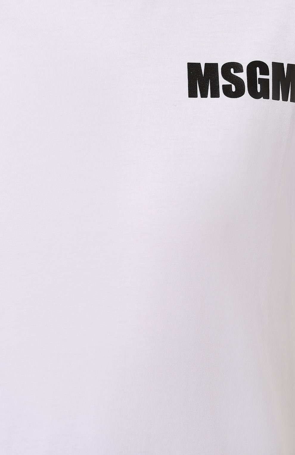 Хлопковая футболка MSGM, арт. 3441MDM104/237002, фото 5