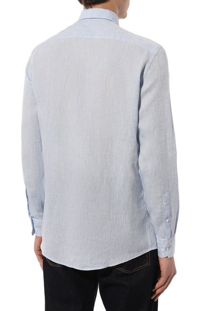 Льняная рубашка ZEGNA, арт. UDX38A7/SRF5, фото 4