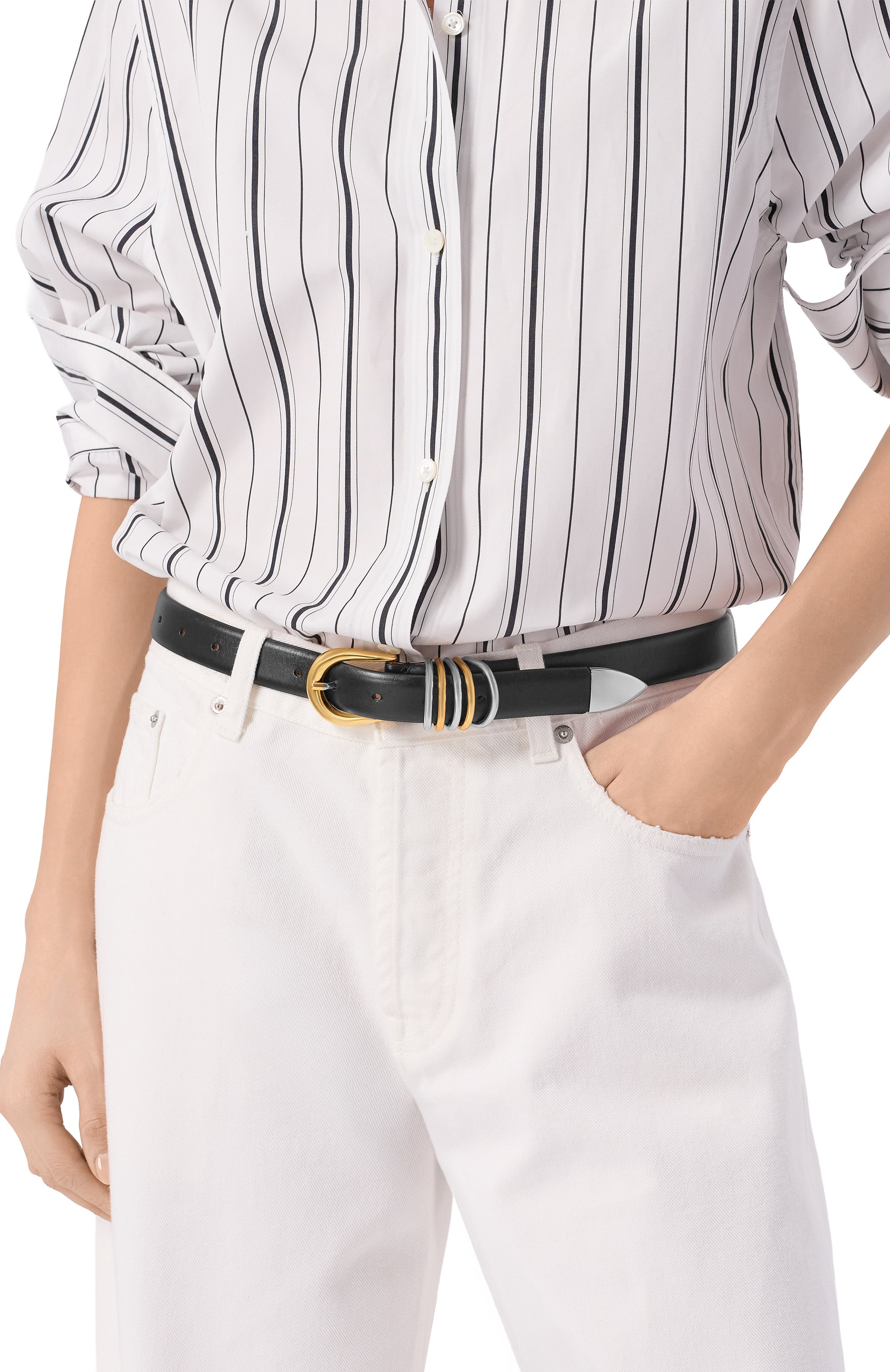 Кожаный ремень DEHANCHE, арт. H0LLY-LEA/LEATHER, фото 2