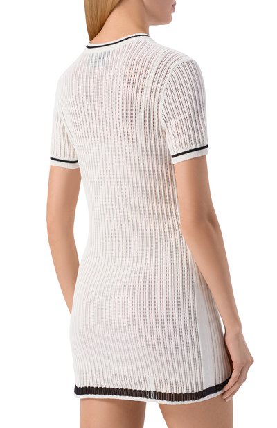 Хлопковое платье PHILIPP PLEIN, арт. SAFC WKG0441 PKN002N, фото 3