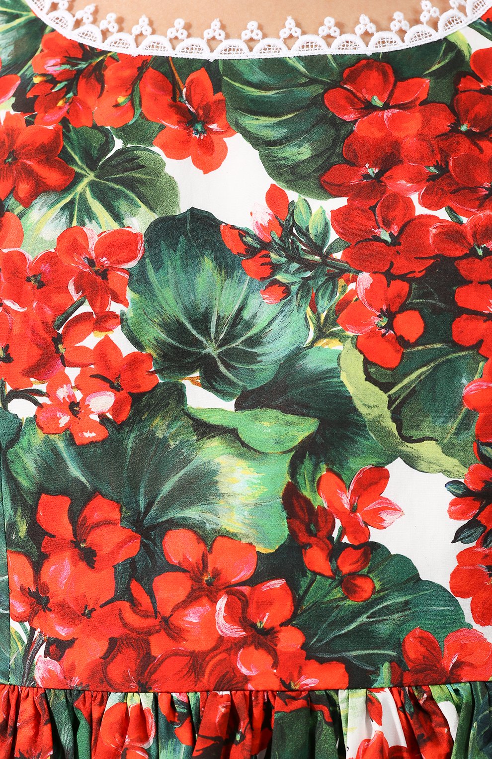 Хлопковое платье DOLCE & GABBANA, арт. F68B1T/HS5CL, фото 5