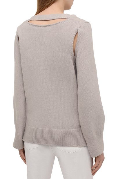 Хлопковый кардиган OFF-WHITE, арт. 0WHB015S21KNI001, фото 4