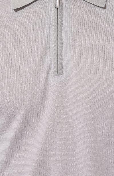 Поло из шелка и кашемира ZILLI, арт. MBZ-PZ132-MILL1/MC01, фото 5