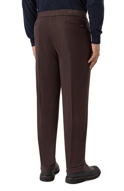 Брюки из шерсти и кашемира MARCO PESCAROLO, арт. CARACCI0L0/52Y11, фото 4