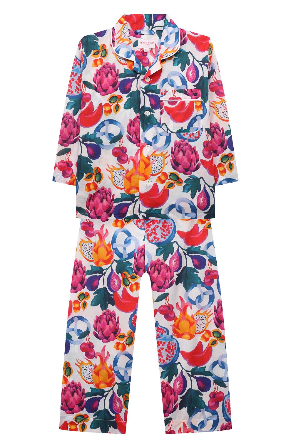 Хлопковая пижама DEREK ROSE, арт. 7025-LEDB050, фото 1