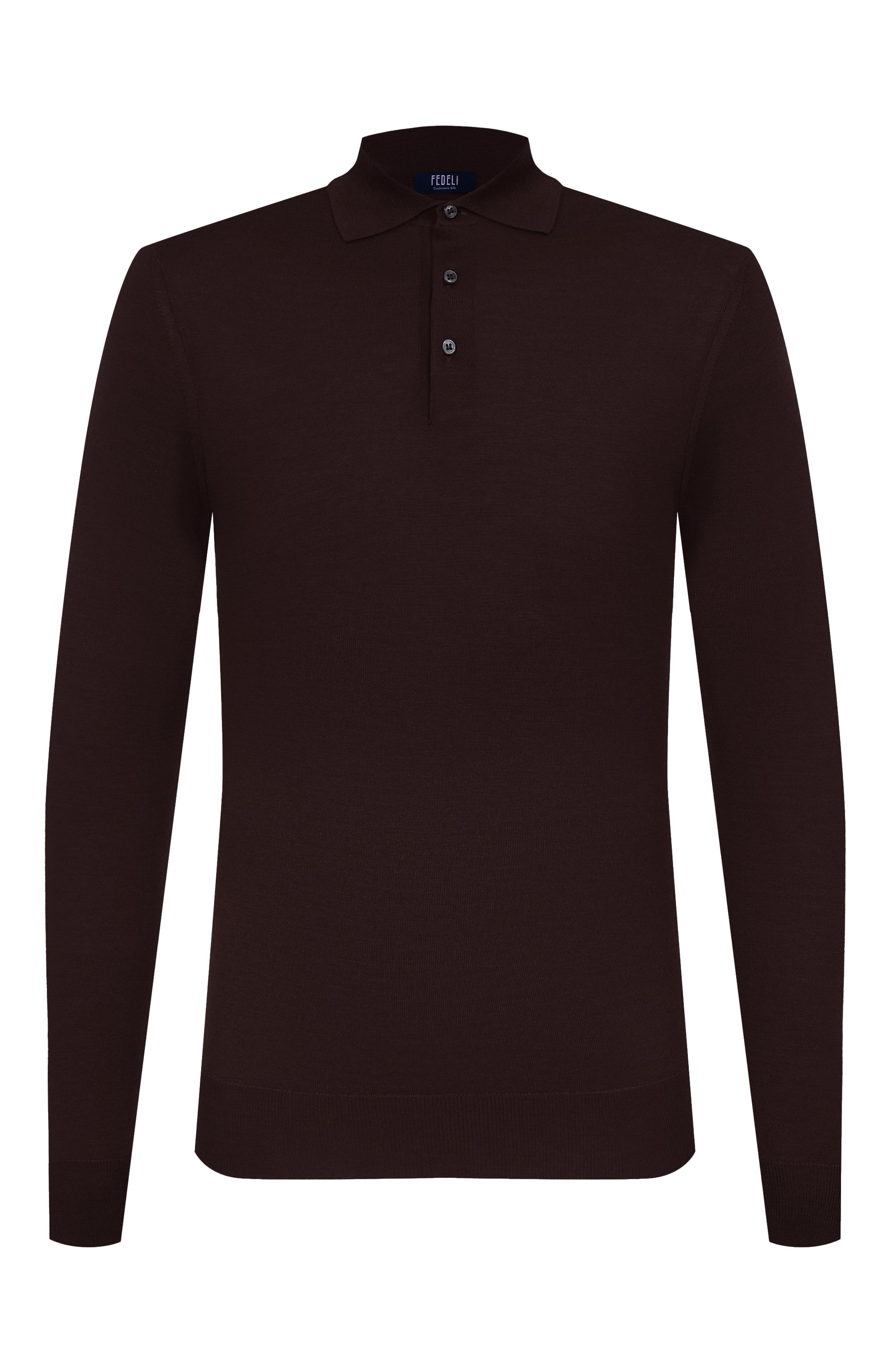 Поло из кашемира и шелка FEDELI, арт. MU007091, фото 1