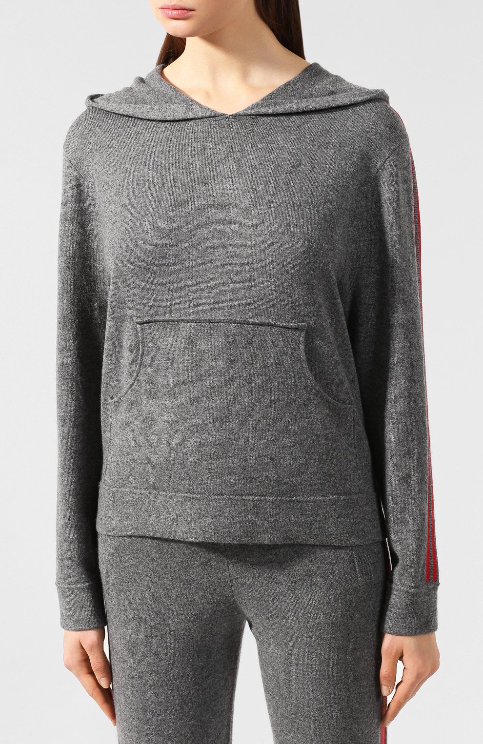 Толстовка из смеси шерсти и вискозы TEREKHOV GIRL, арт. 2KNS001/907/TG/W20, фото 3
