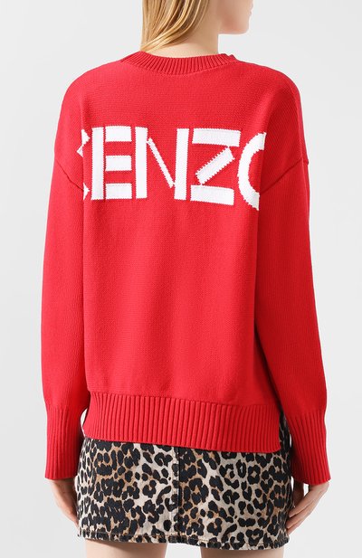 Пуловер KENZO розового цвета по цене 24200 руб., арт. F962T0496814, фото 4 Пуловер KENZO, арт. F962T0496814, фото 4