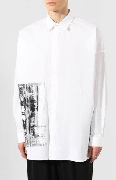 Хлопковая рубашка ISABEL BENENATO, арт. UW05PS19, фото 3