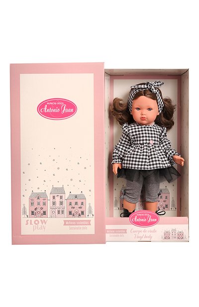 Кукла белла ANTONIO JUAN черно-белого цвета по цене 18820 руб., арт. 28224, фото 4 Кукла белла ANTONIO JUAN, арт. 28224, фото 4