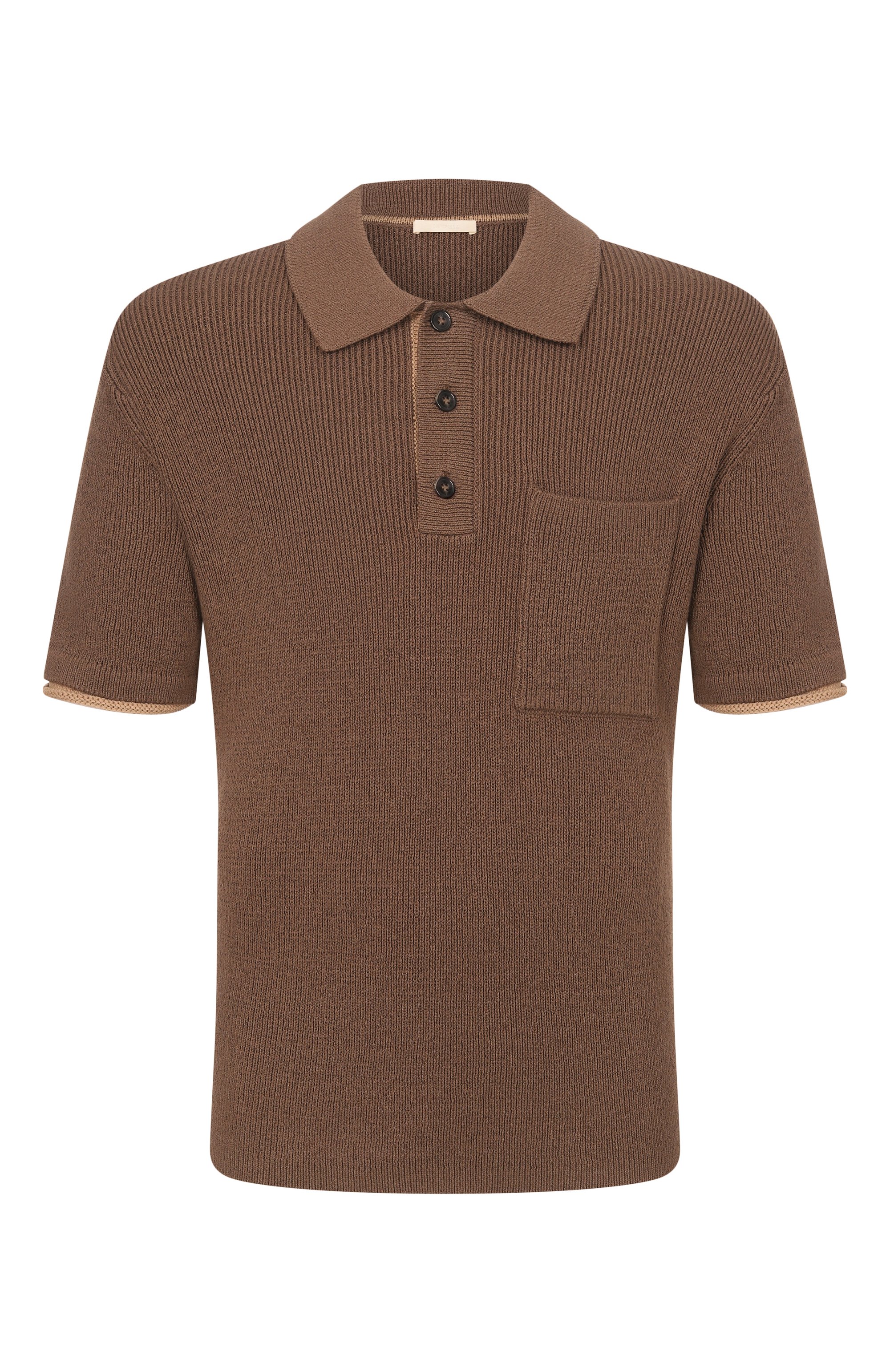 Поло изо льна и хлопка 12 STOREEZ, арт. 137209, фото 1