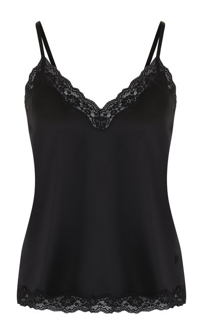 Женская шелковый топ с кружевной отделкой VANNINA VESPERINI, арт. VVPE18-40