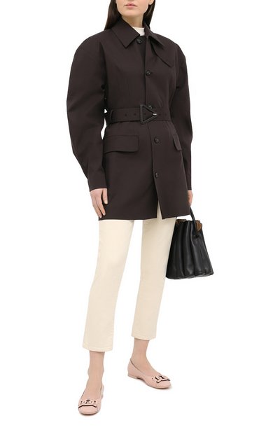 Кожаные балетки TOD’S, арт. XXW06D0EB40SFK, фото 2