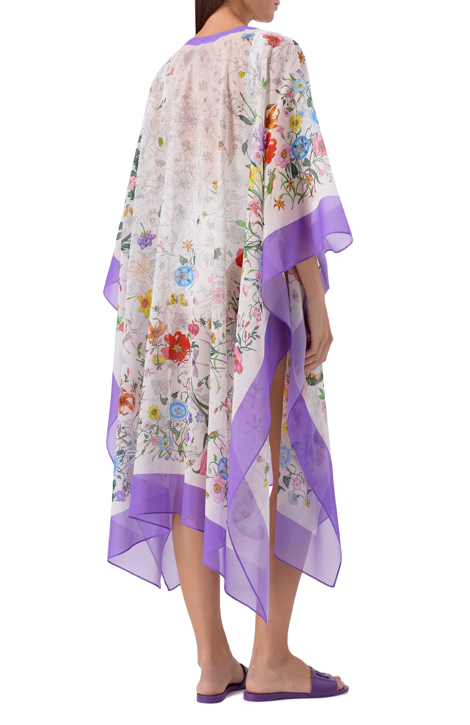 Шелковая туника GUCCI, арт. 827658/3GA0Q, фото 3