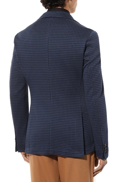 Хлопковый пиджак PAL ZILERI, арт. W32SH522/IJ923, фото 4