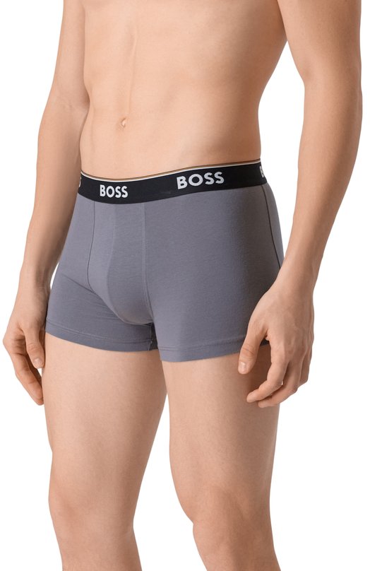 Комплект из трех боксеров BOSS 50554443 Серый  50554443 Фото 4
