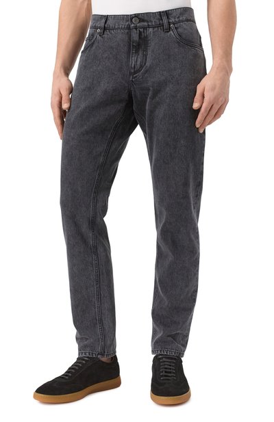 Джинсы regular DOLCE & GABBANA темно-серого цвета по цене 95050 руб., арт. GYJCCD/G8MZ8, фото 3 Джинсы regular DOLCE & GABBANA, арт. GYJCCD/G8MZ8, фото 3