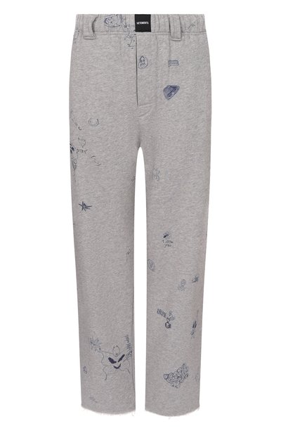 Женские хлопковый брюки VETEMENTS, арт. MH27SP179G