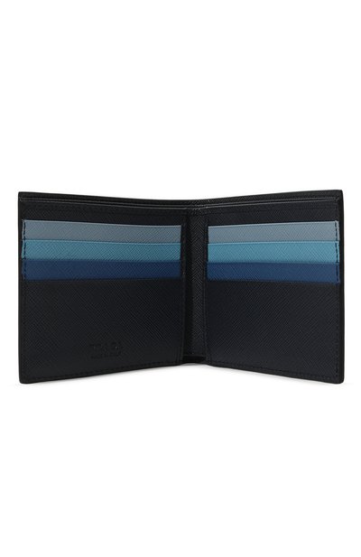 Кожаное портмоне PRADA синего цвета по цене 59000 руб., арт. 2MO513-ZLP-F0216, фото 3 Кожаное портмоне PRADA, арт. 2MO513-ZLP-F0216, фото 3