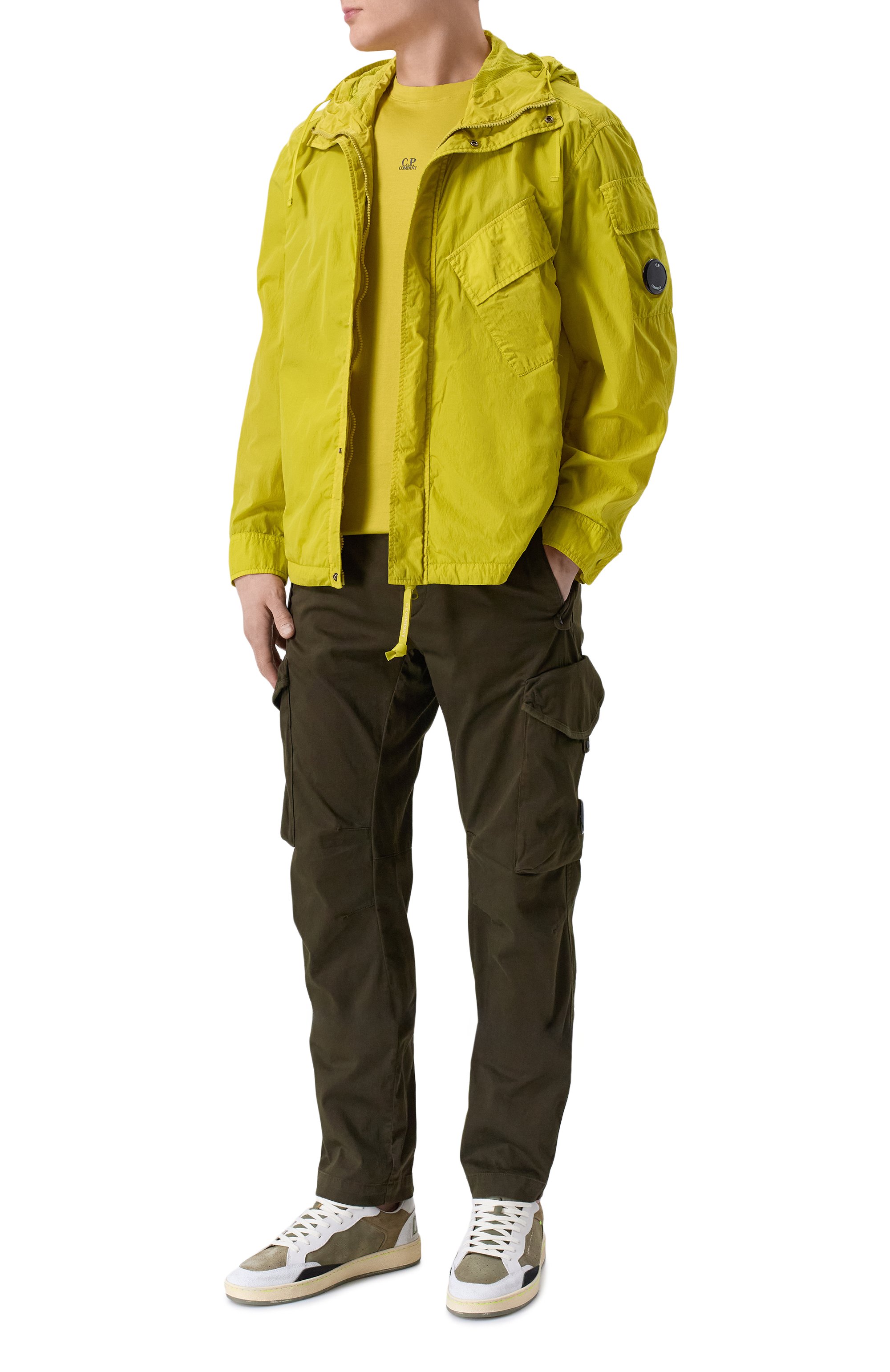 Хлопковая футболка C.P. COMPANY, арт. 20CMTS114A/006374G, фото 2