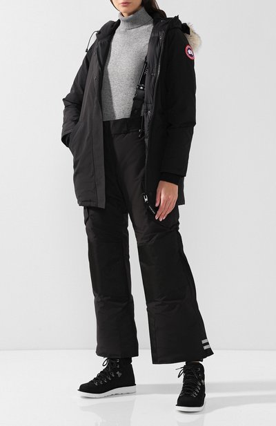 Утепленные брюки tundra с накладными карманами CANADA GOOSE черного цвета по цене 63500 руб., арт. 4811L, фото 2 Утепленные брюки tundra с накладными карманами CANADA GOOSE, арт. 4811L, фото 2