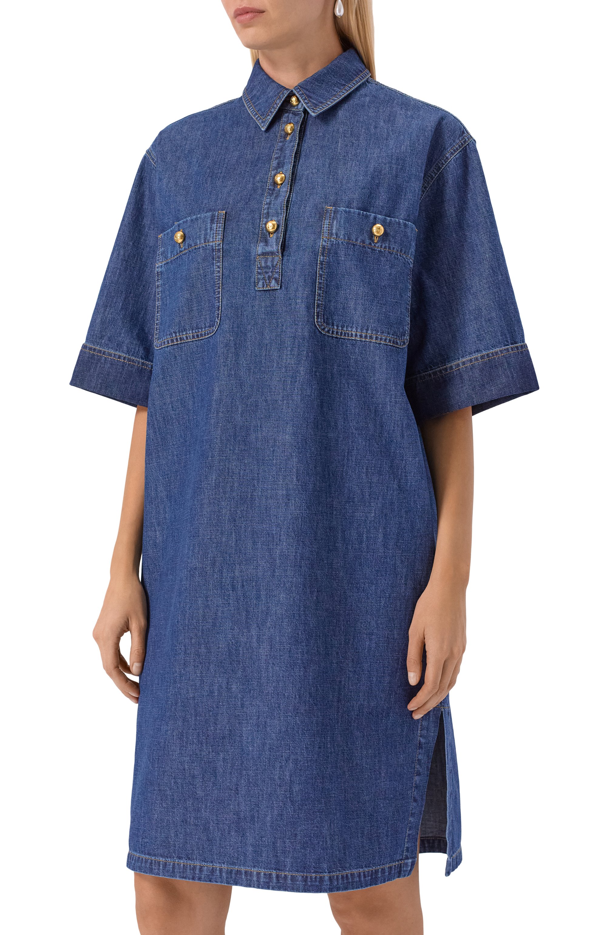 Джинсовое платье VALENTINO, арт. 7B3DA02U/7MR, фото 3