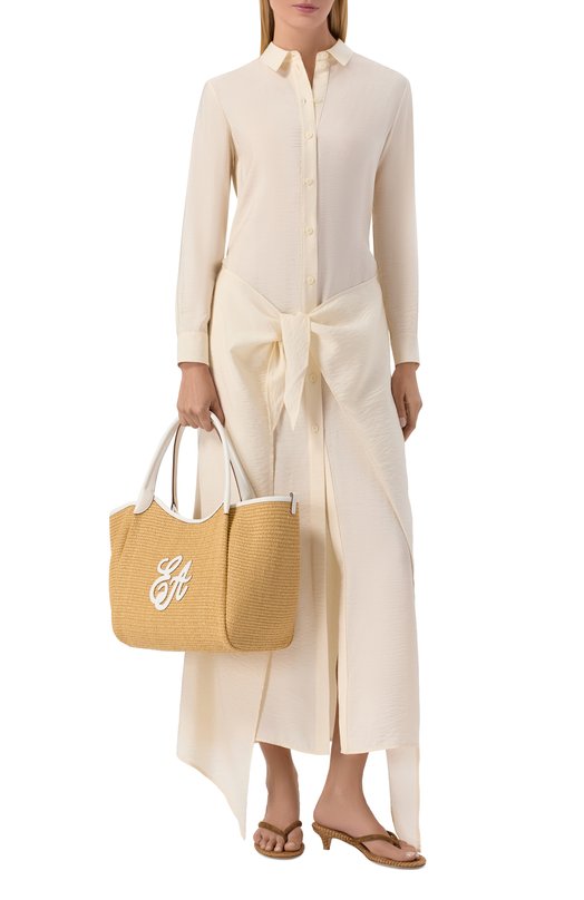 Сумка-тоут Emporio Armani EW001009/AF25819 Бежевый  EW001009/AF25819 Фото 3