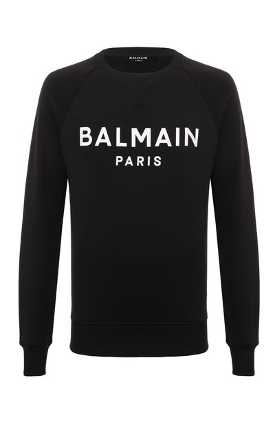 Мужской хлопковый свитшот BALMAIN, арт. DH1JQ005/BB65