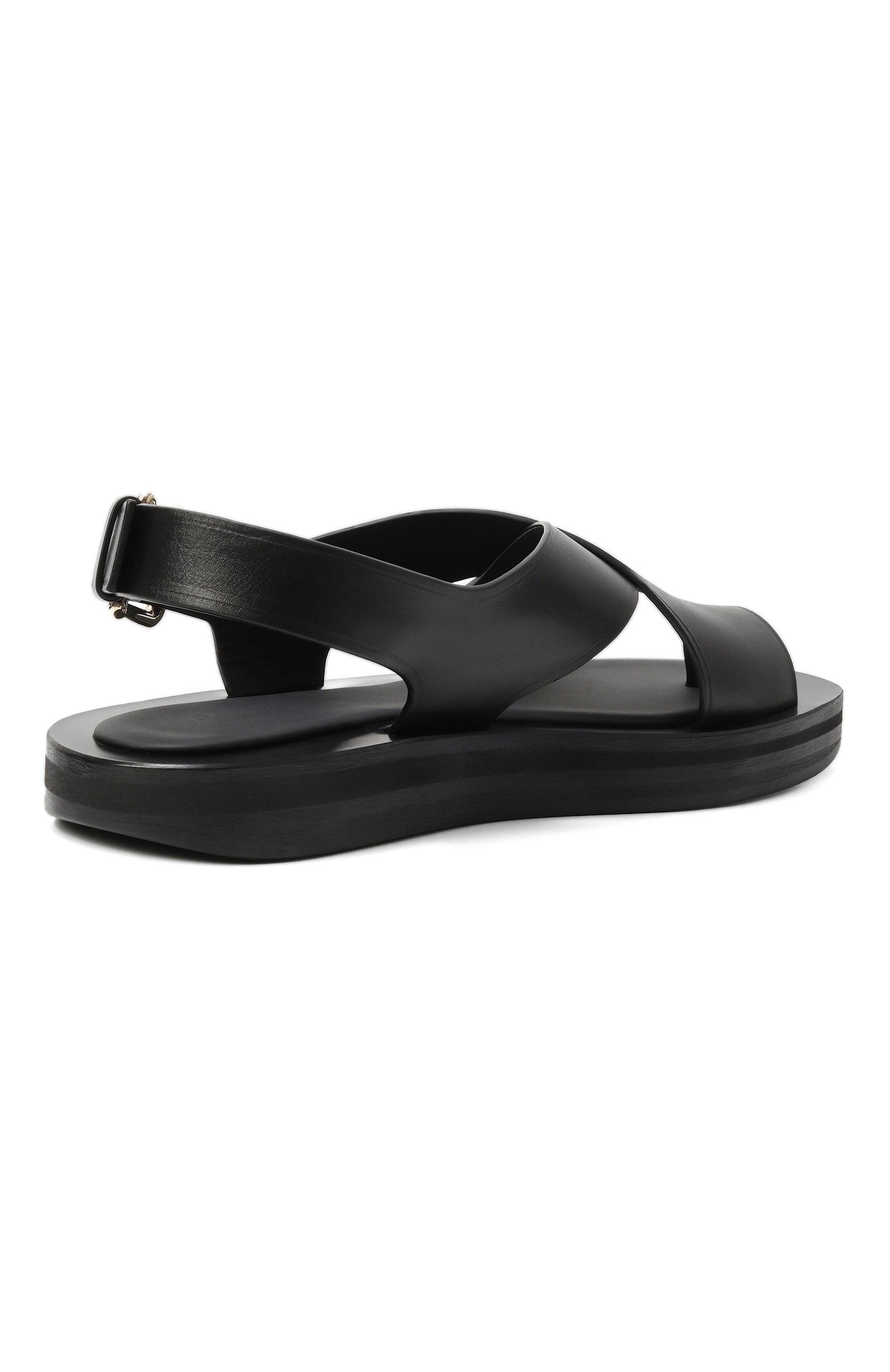 Кожаные сандалии CO, арт. 0946ELB-BLA, фото 5