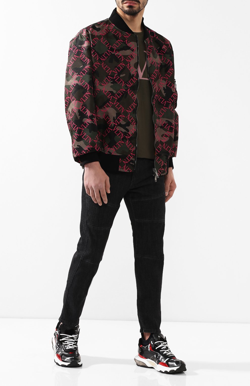 Кожаные кроссовки bounce vltn VALENTINO, арт. RY2S0B39/KDS, фото 2