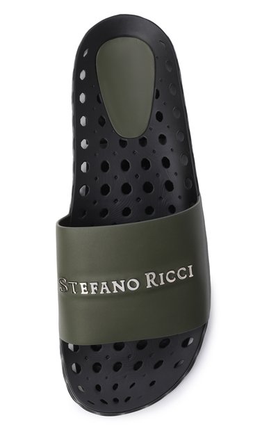 Кожаные шлепанцы STEFANO RICCI, арт. UT50_G777/WY, фото 5