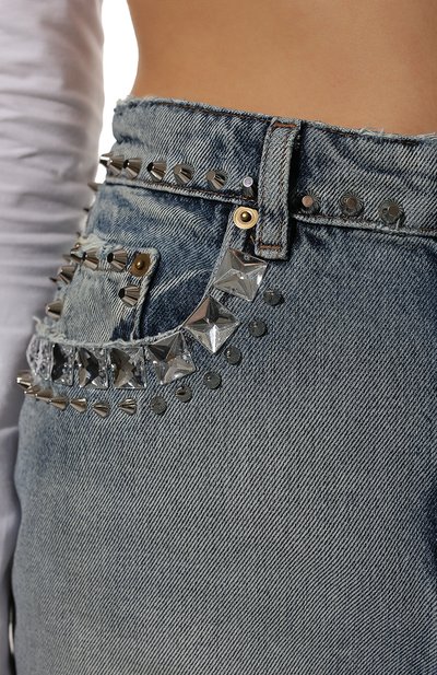 Джинсовая юбка MIU MIU, арт. GWD266-1ZV6-F0013, фото 5