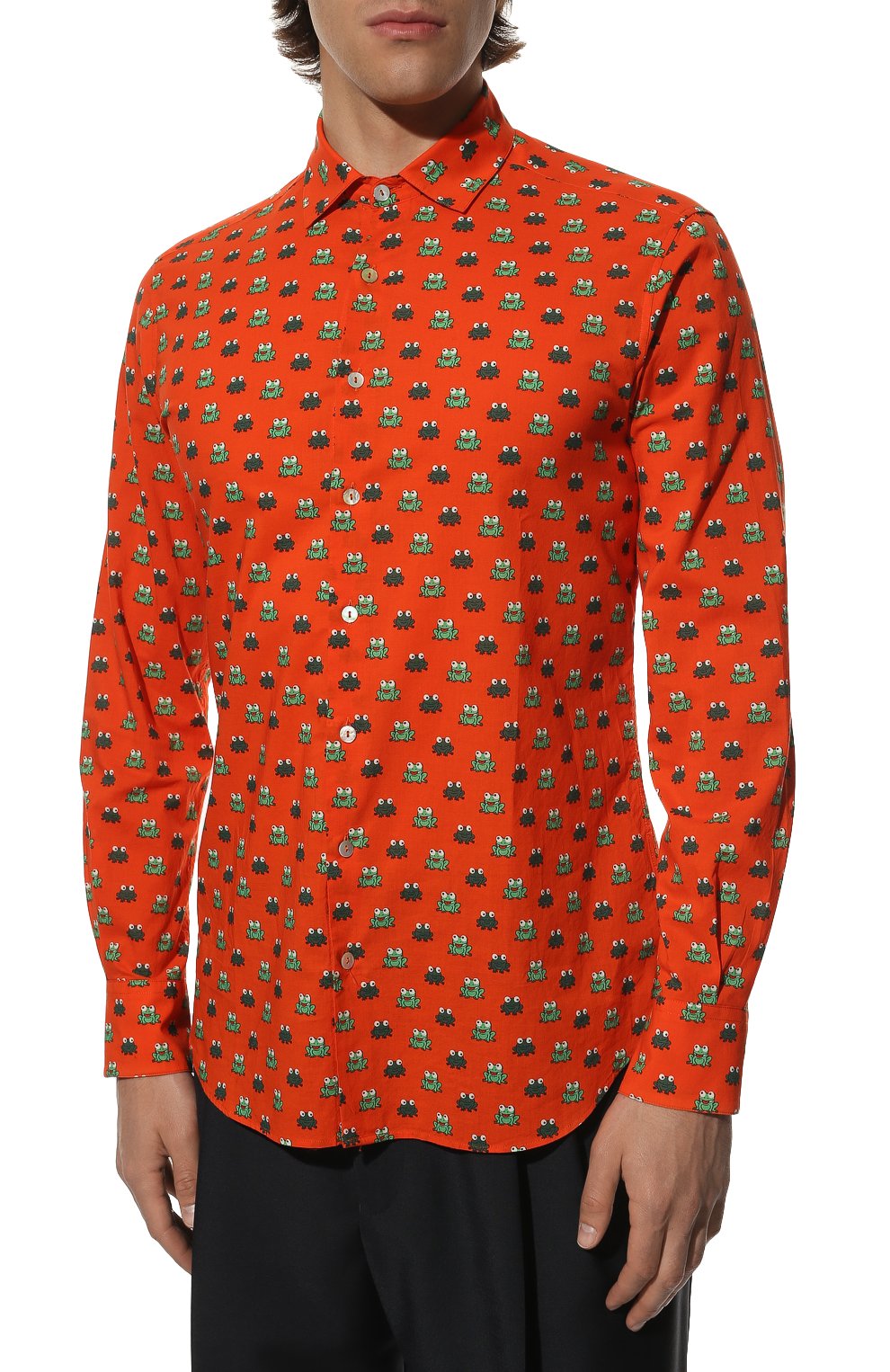 Хлопковая рубашка MC2 SAINT BARTH, арт. STBM SIKELIA/SIK0001/00666B, фото 3