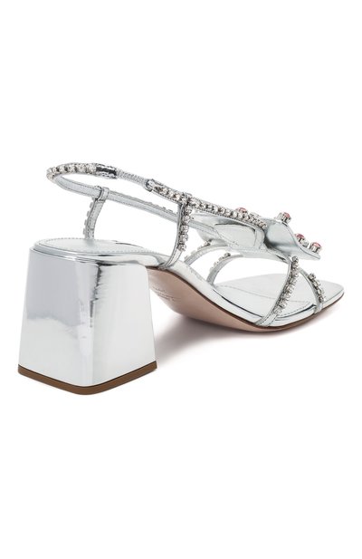 Босоножки MIU MIU, арт. 5X533D-3LFO-F0118-065, фото 4