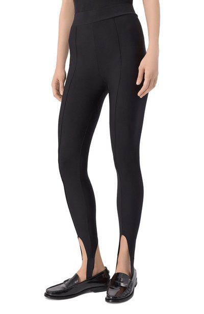 Легинсы I.D. SARRIERI черного цвета по цене 30280 руб., арт. A2970, фото 3 Легинсы I.D. SARRIERI, арт. A2970, фото 3