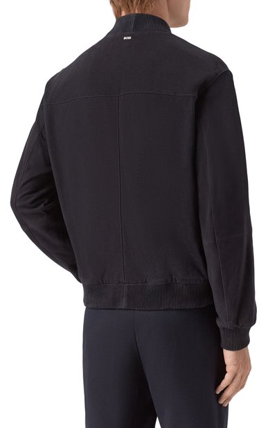 Замшевый бомбер BOSS, арт. 50543213, фото 4