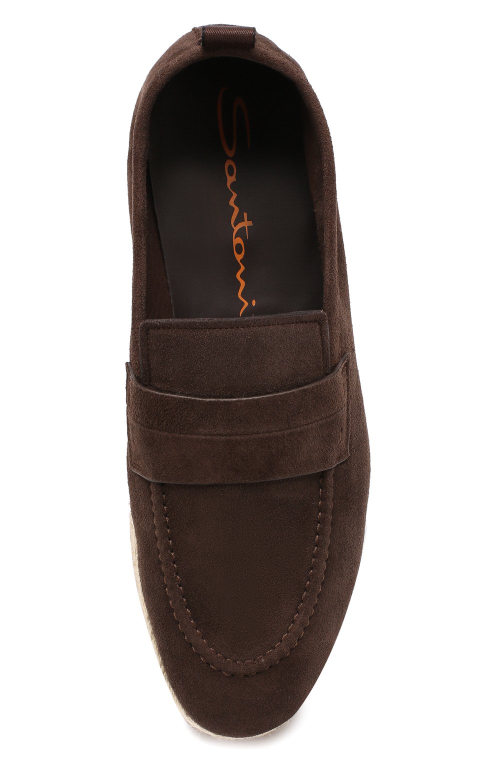 Замшевые эспадрильи SANTONI, арт. MGML16579JQ5SUEET50, фото 5