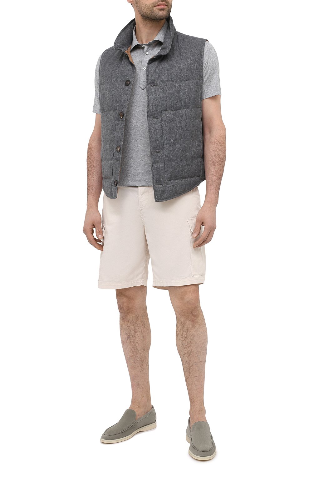 Замшевые лоферы summer walk LORO PIANA, арт. FAE8124, фото 2