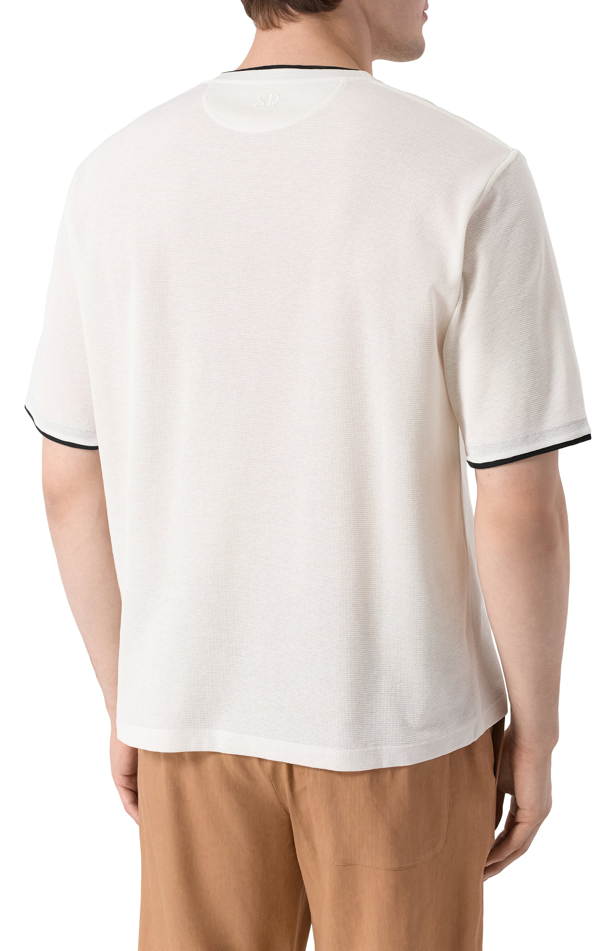 Футболка из хлопка и шелка STEFANO RICCI, арт. MNH5204390/CTK01S, фото 4