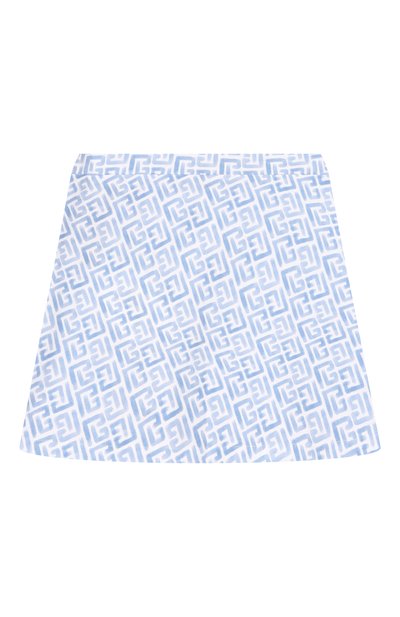 Хлопковая юбка BALMAIN, арт. BY7A51, фото 2