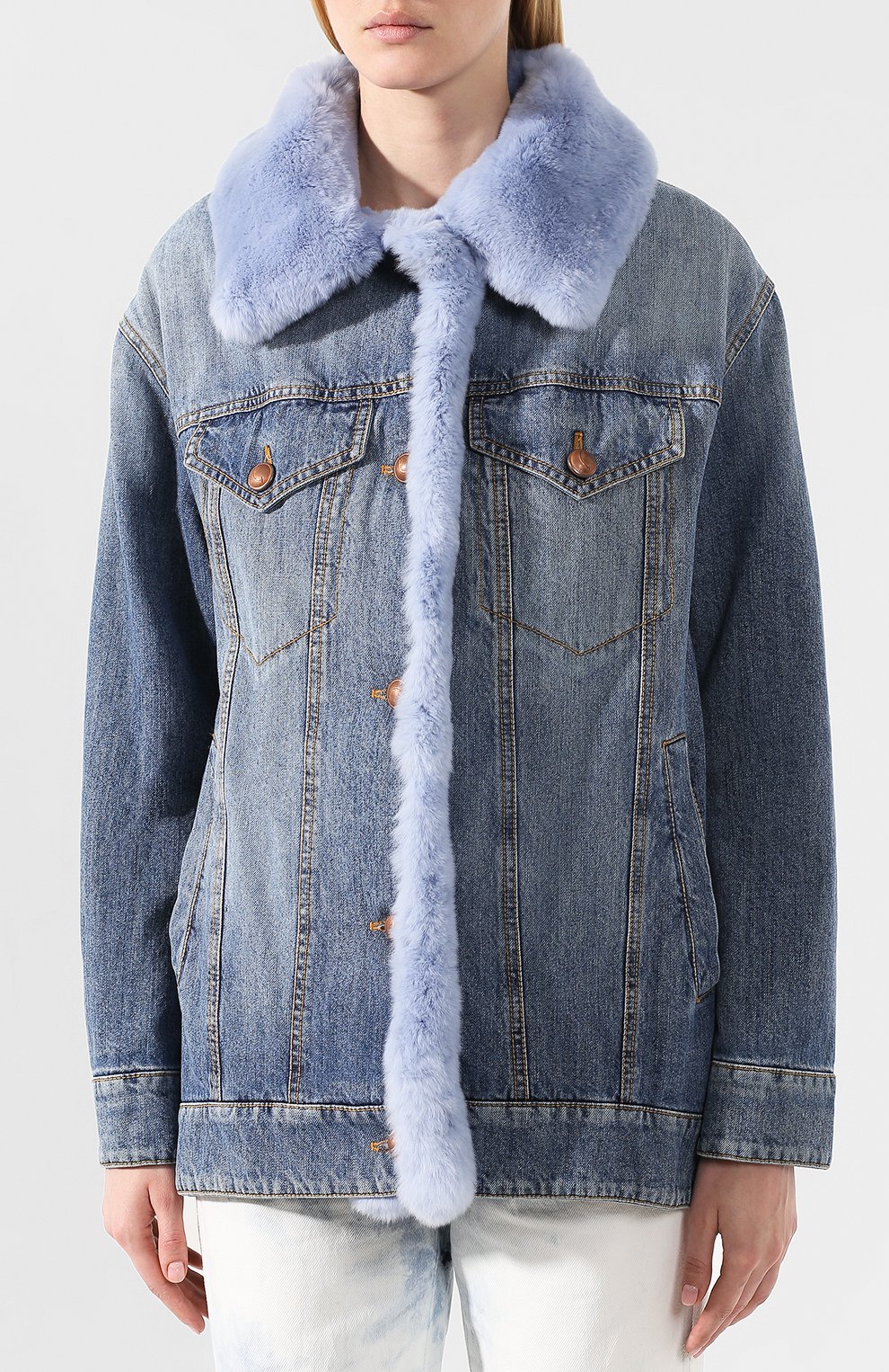 Джинсовая куртка с меховой подкладкой JACOB COHEN, арт. J9143 F 01695-W2, фото 3