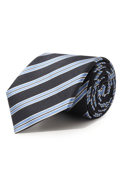 Мужской шелковый галстук CANALI, арт. 18/HJ03583