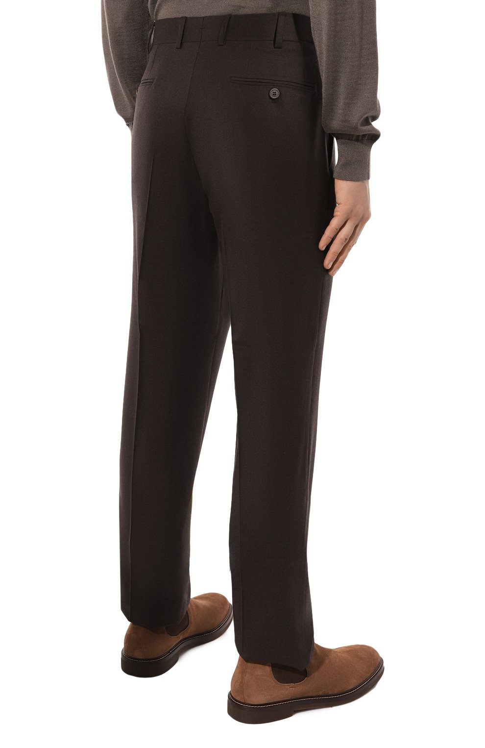 Шерстяные брюки STEFANO RICCI, арт. M5T022T003/DG16HC, фото 4