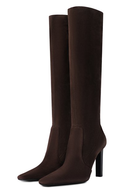 Женские замшевые сапоги francoise 95 SAINT LAURENT, арт. 841574/27D00